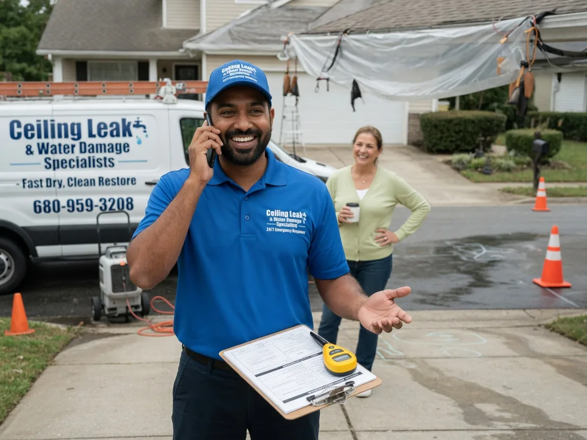 Ceiling Leak Cleanup Ridgewood, NJ FAQs
